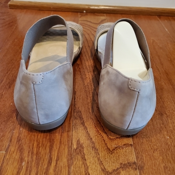 Earth Alder Amora biege suede leather‎ sandal - Picture 6 of 8